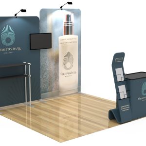 10x10ft Custom Booth Display Kit - Brio 1
