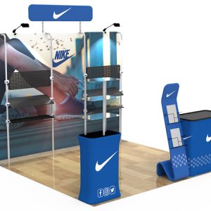 10x10ft Custom Booth Display Kit - Eon