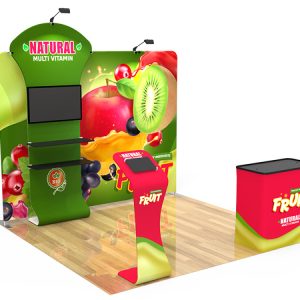 10x10ft Custom Booth Display Kit - Ibex