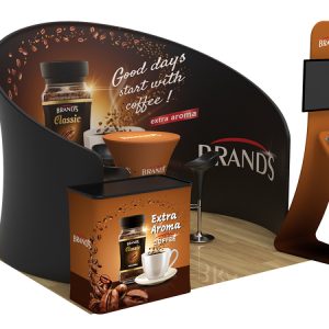 10x10ft Custom Booth Display Kit - Kona