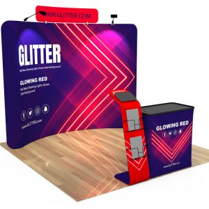 10x10ft Custom Booth Display Kit - Onyx 18