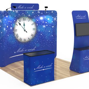 10x10ft Custom Booth Display Kit - Onyx 26