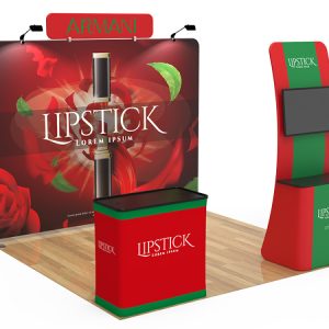 10x10ft Custom Booth Display Kit - Onyx 27