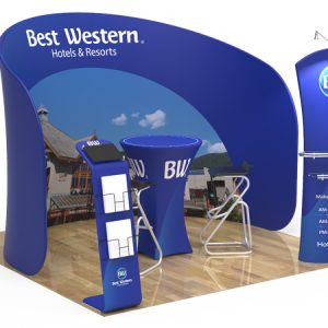 10x10ft Custom Booth Display Kit - Onyx 9
