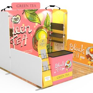 10x10ft Custom Booth Display Kit - Yumi