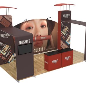 10x20ft Custom Booth Display Kit - Onyx 14