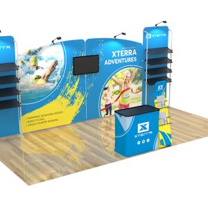 10x20ft Custom Booth Display Kit - Onyx 16