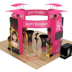 20x20ft Custom Booth Display Kit - Aris