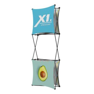 X1 J Fabric Pop-Up Display
